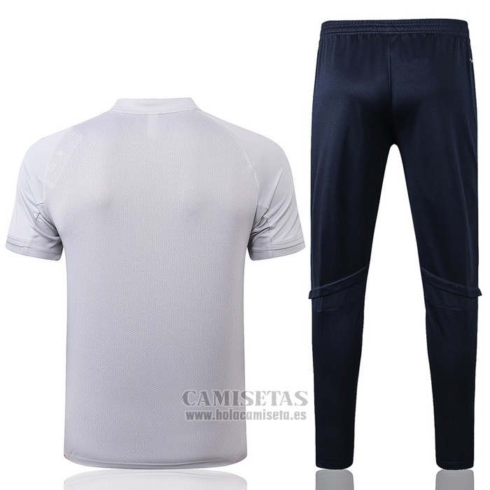 Chandal del Juventus Manga Corta 2020-2021 Gris